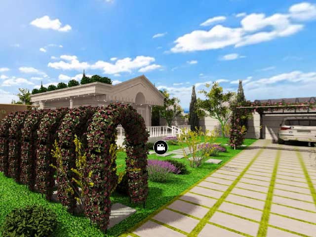 نمونه تور باغ ویلا
